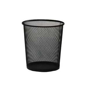 Juego de Cestas de Basura Redondas Cónicas de Metal de Primera Calidad, Contenedores de Basura de Alambre de Hierro para Oficina, Escuela, Hogar, Baño, Cestas de Papel Apilables - Product Image 2