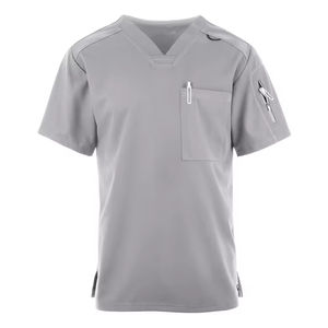 Tenues d'infirmière en toile unisexe de luxe, chemises et ensembles uniformes à manches courtes, séchage rapide, respirants, service OEM, hôpital - Product Image 5