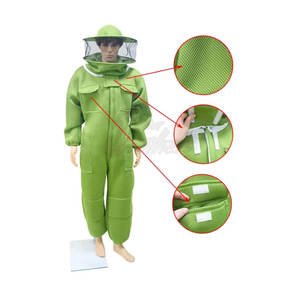 Traje de Apicultura Ligero de Malla con Tela Premium y Múltiples Bolsillos para la Cosecha de Miel de Verano - Product Image 4