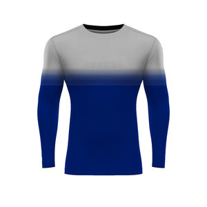 Ropa Deportiva Masculina de Marca Personalizada al por Mayor 2026, Camiseta Deportiva para Hombre |   Camiseta de protección solar con logo de diseño personalizado para hombre - Product Image 2