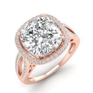 RYYES GRA Certificated 925 Sterling Silver Moissanite <b>Wedding</b> Promise <b>Ring</b> Solitaire Engagement and Party Wear Designer Jewelry - Product Image 2