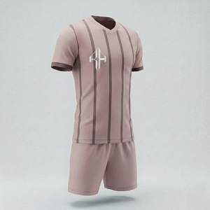 Uniforme de Fútbol de Primera Calidad con Cuello en V, Diseño OEM, Tela 100% Poliéster, Técnica de Teñido Liso - Product Image 5