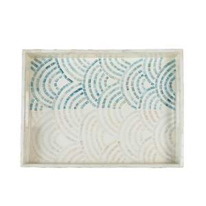 Sofisticadas bandejas decorativas de nácar, ideales para interiores de alta gama y hogares de lujo. - Product Image 2