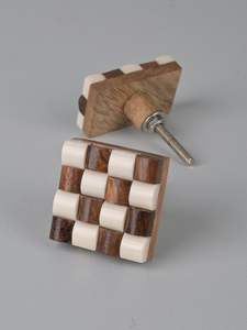 Poignée de tiroir en bois naturel écologique, résistante au four - Product Image 3