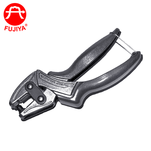 Pince à poinçonner le cuir à trous interchangeables, OEM industriel, Taiwan, corps en alliage d'aluminium, acier au carbone SAE1008, fonction à ressort à vis - Product Image 1