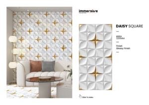 Azulejos de Porcelana de Lujo 60X120CM 600X1200MM 24X48 Acabado Brillante Elegante Formato Grande Para Interiores Residenciales y Comerciales - Product Image 4