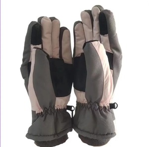 Gants de ski d'hiver pour hommes et femmes, gants en cuir avec sangle, sports de plein air, sécurité, football, gants de ski en provenance du Pakistan - Product Image 6