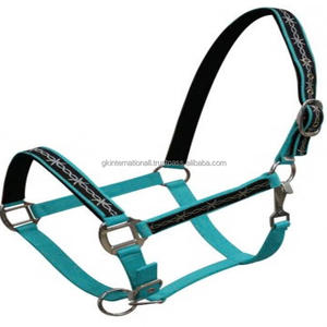 OEM licol de cheval en nylon personnalisé sangle double pli confort licou réglable pour chevaux - Product Image 6
