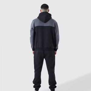 Fabricante OEM, Logotipo Personalizado, Sudadera con Capucha y Cremallera para Hombre, Estilo Oversize con Hombros Caídos, Tejido Grueso, para Invierno - Product Image 3