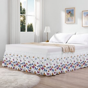 Ventes en gros de jupes de lit de haute qualité 100% coton, style européen, imperméables - Product Image 3