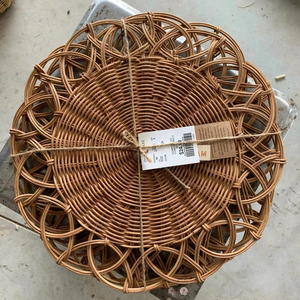 Sets de table en rotin bio |   Tapis tissés à la main pour les repas quotidiens et la décoration - Product Image 1