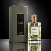 Flacon de parfum de luxe 100 ml, flacon de parfum avec logo personnalisable, emballage de parfum, flacon vide