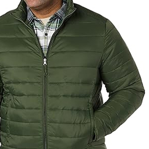Doudoune Homme Tendance Brillante à Capuche Courte et Épaisse, Blouson d'Hiver Matelassé Brillant pour Homme 2025, Veste d'Hiver - Product Image 6