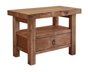 Mueble de baño con lavabo, cajón de almacenamiento y estante, mueble de lavabo contemporáneo de madera para interiores modernos - Product Image 2