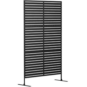 Schermo Decorativo Nero per Privacy Esterna, Recinzione e Supporto per Piante, Rete da Giardino - Product Image 5