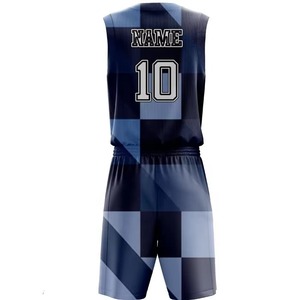 Uniformes de Baloncesto Personalizados Unisex 2026, Conjuntos Profesionales Transpirables, Secos y Cómodos, Camisetas Estampadas sin Mangas, Antibacterianas - Product Image 2