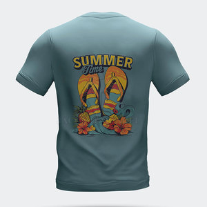 T-shirt DTG respirant et confortable pour un usage quotidien, en coton premium, imprimé graphique, mode décontractée pour hommes - Product Image 2