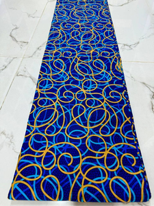 Tela de Algodón 100% con Estampado Africano Premium, Diseños Personalizados, Marca Personalizada, Producción de Prendas, Textil OEM de Tanzania - Product Image 5