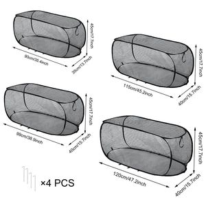 Copertura a Rete Pop-Up per Piante, Protezione per Aiuole e Fioriere, Rete da Giardino Premium - Product Image 4