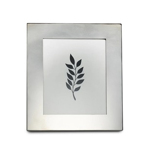 Modern Square Stainless Steel Photo <b>Frame</b> With Leaf Design Die Cutting Print Durable <b>Metal</b> Wall Art For Living Room - Product Image 5