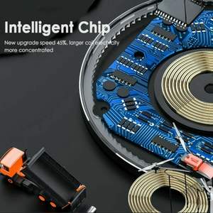 Caricabatterie Wireless veloce 20W compatibile con per Samsung per iPhone XS Max X XR 12 13 Pro adattatore di ricarica Premium - Product Image 4