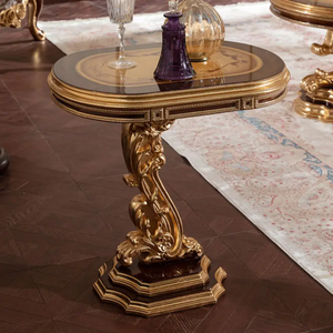 ชุดโซฟาห้องนั่งเล่นสไตล์ฝรั่งเศส ทำจากไม้มะฮอกกานีเนื้อแข็ง แกะสลักด้วยมือ หุ้มเบาะอย่างหรูหรา เฟอร์นิเจอร์คุณภาพสูง ผลิตในอินโดนีเซีย - Product Image 5