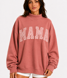 เสื้อสเวตเชิ้ตคอเต่าทรงโอเวอร์ไซส์สำหรับผู้หญิง สีพื้น ผ้าฟลีซถักนุ่ม น้ำหนักเบา เหมาะสำหรับฤดูหนาวและฤดูใบไม้ร่วง สไตล์สตรีท ราคาขายส่ง - Product Image 6