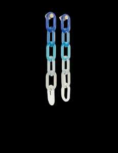 Premium Colorful Resin Link Chain Decorative Wall Hanging for Luxury Interior Decoration - Product Image 2