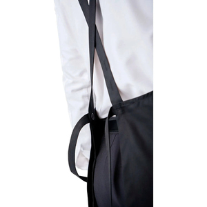 ผ้ากันเปื้อนแบบไขว้หลังพิมพ์โลโก้ตามสั่ง ผ้าคอตตอนโพลีเอสเตอร์คุณภาพดี ทนทาน มีกระเป๋า เหมาะสำหรับงานครัว ใช้ได้ทั้งชายและหญิง - Product Image 4