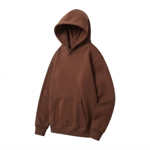 Custom Logo Solid Warm <b>Fleece</b> <b>Oversized</b> <b>Hoodie</b> Men's Thick Heavy Regular Plus Size Knitted Anti-Wrinkle Hooded Sweatshirt 2026 - Product Image 5