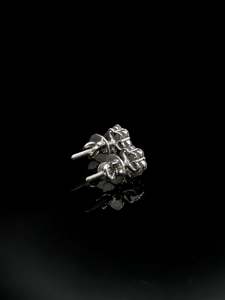 Cluster Lab Grown Diamond <b>Stud</b> Solitaire Flower Earrings D Color VVS1 10k 14k 18k Solid Gold Plated Men's Earrings Wholesale - Product Image 6