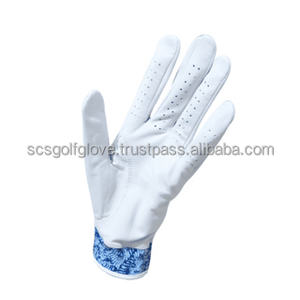 Gant de golf gauche en PU personnalisable de haute qualité respirant en cuir véritable Cabretta Logo personnalisé Design hommes femmes Sports - Product Image 4