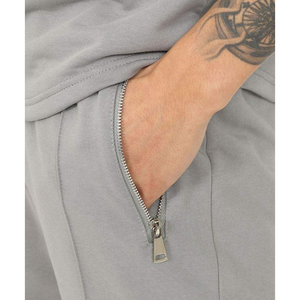 Wholesale Men's Casual 2-Piece <b>Set</b> Short Sleeve T-Shirt & Shorts Breathable <b>Knitted</b> Polyester/Cotton Summer Wear Men's Shirt <b>Set</b> - Product Image 6