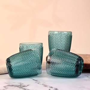 Midori Exquisite <b>Reusable</b> 400ml Drinking Glass Tumbler Transparent Beer <b>Mug</b> with Logo for Travel and Hotel Use Set of 2 - Product Image 1