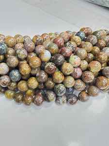Cuentas redondas de pietersita natural, cuentas de piedra lisa para la fabricación de joyería, suministro al por mayor. - Product Image 5