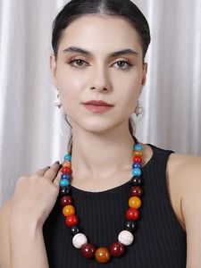 Handmade resin crafted epoxy pendant neckwear and <b>earring</b> set trendy gift women accessories - Product Image 3