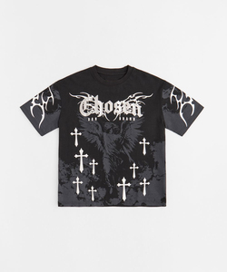 Fabricants de vêtements, t-shirts graphiques, style vintage, 100% coton, streetwear tendance original, logo imprimé DTG, t-shirt à manches courtes - Product Image 3