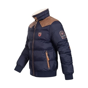 OEM ODM Wholesale Blank Men's Puffer Jacket Winter Warm Hooded Parka Windproof Custom Colour Outerwear Heavy Weight <b>Padded</b> <b>Coat</b> - Product Image 4