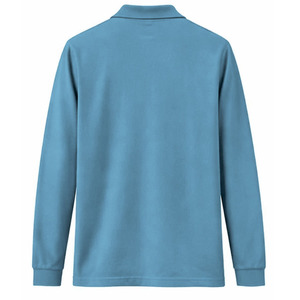 T-shirts pour hommes à manches longues, unis, style vintage, avec poche, 100% coton jersey respirant, vente en gros, avec logo personnalisé - Product Image 6