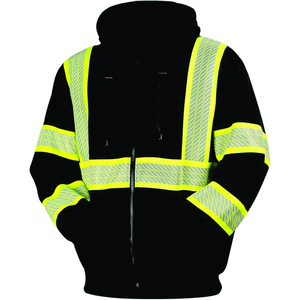 Chaleco de Seguridad Reflectante de Alta Visibilidad para Trabajos de Control de Tráfico, Construcción y Mantenimiento de Carreteras - Product Image 4