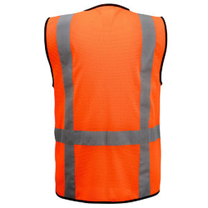 เสื้อกั๊กนิรภัยแบบมองเห็นได้ชัดเจนสำหรับผู้ชาย ดีไซน์ใหม่จาก Dynamo Gears ผลิตในปากีสถาน แบบสองด้าน ใช้วัสดุเป็นมิตรกับสิ่งแวดล้อม แห้งเร็ว เหมาะสำหรับงานอุตสาหกรรม ทำจากโพลีเอสเตอร์ - Product Image 5
