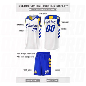 ชุดบาสเก็ตบอลคุณภาพสูง ดีไซน์ทันสมัย ระบายอากาศได้ดี ผ้าไม่เป็นขุย แบบซับลิเมชั่น ไซส์ใหญ่ แบบกลับด้านได้ สำหรับทีมบาสเก็ตบอล - Product Image 3