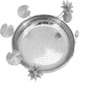 Nouvelle Arrivée : Bol à Fruits Métallique Rond Profond, en Acier Inoxydable Poli Brillant, Sculpté à la Main, Écologique et Facile à Nettoyer - Product Image 4