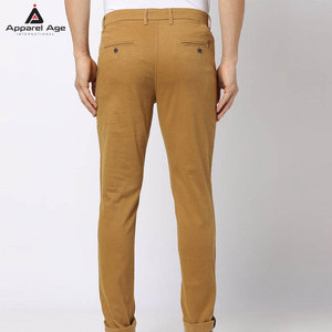 Jeans de Hombre, Corte Slim, Plisados, Tallas Grandes, 100% Algodón, Transpirables, de Secado Rápido, Estilo Recto, a la Moda - Product Image 3