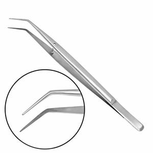Pinzas Dentales de Acero Inoxidable, Pinzas de Precisión para Algodón, para Clínicas Dentales, Procedimientos Quirúrgicos y Aplicaciones de Laboratorio - Product Image 2