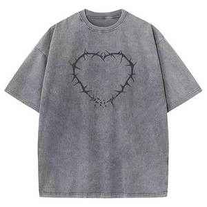 เสื้อยืดคอกลมแขนสั้นทรงปกติสำหรับผู้ชาย ผ้าฝ้าย 100% ดีไซน์เรียบง่าย เป็นมิตรกับสิ่งแวดล้อม สไตล์ลำลอง - Product Image 4