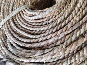 Fibre de Jonc de Mer / Fibre de Coco de Jonc de Mer Durable Tressée pour Produits de Décoration Tissés à la Main – Prix Usine DIY Jonc de Mer du Vietnam - Product Image 3