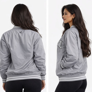 Custom Stand Collar Thick Waterproof Eco-Friendly <b>Jacket</b> with Kangaroo Pockets Front Embroidery Logos Teams & College Wear - Product Image 2