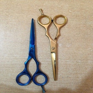 Ciseaux de coiffure professionnels en acier inoxydable de 6 pouces avec outil de beauté à lame droite avec logo personnalisé à pointe pointue - Product Image 4