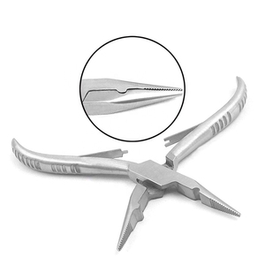 Pinzas de Alta Calidad para Extensiones de Cabello con Micro Anillos, Función de Sujeción, Empaque Personalizado con Logotipo, Mejor Precio, Herramienta de Acero Inoxidable de Grado Quirúrgico - Product Image 2